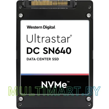 SSD диск WD Ultrastar SN640 0.8DWPD 1.92TB (WUS4BB019D7P3E1)